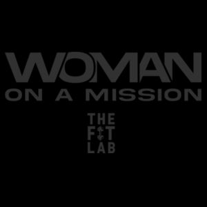 WOMAN ON A MISSION - WOMEN'S CROP T-SHIRT - $MDTKBP$ Design