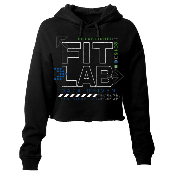 MOVING UP - WOMEN'S CROP HOODIE - $NCRWGB$ Thumbnail